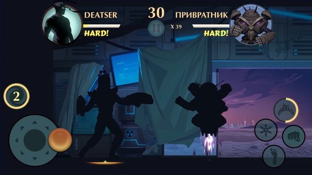 БОСС ПРИВРАТНИК! 4 ЯРУС ПОДЗЕМЕЛЬЯ | Прохождение Shadow Fight 2 смотреть онлайн