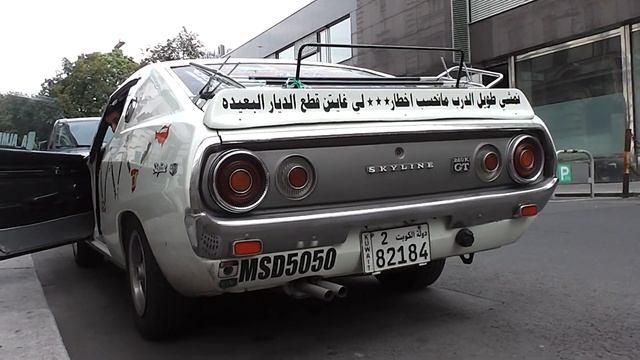 ARAB Skyline 240K GT | CRAZY Acceleration Sound, Start Up, Revs & Wheelspin! смотреть онлайн