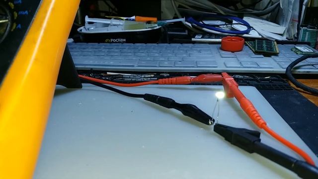 Тест светодиодной сборки и микросхемы NSI4520 смотреть онлайн