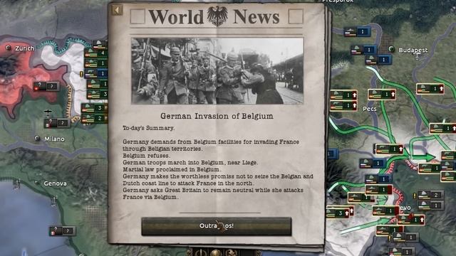 HOI4 - WHAT IF AUSTRIA-HUNGARY BETRAYED GERMANY смотреть онлайн