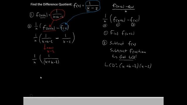 MAT 171 EP 18 Finding the Difference Quotient of a Rational Function смотреть онлайн