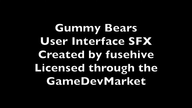 Gummy Bears User Interface SFX смотреть онлайн