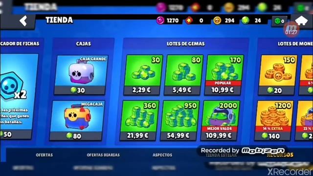 MI PRIMERA APERTURA DE CAJAS BRAWL STAR смотреть онлайн