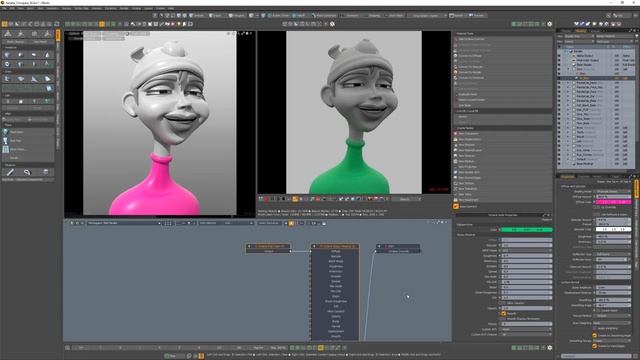Modo _ Octane Render_ Matching Modo Material Attributes смотреть онлайн