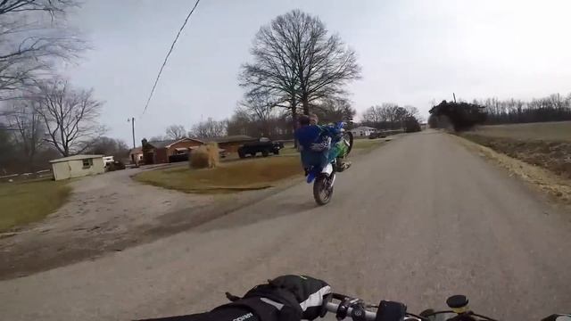 Yzf 450 Tandem Wheelie смотреть онлайн