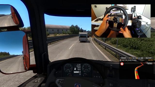 Euro Truck Simulator 2 - Logitech G27 #1 смотреть онлайн