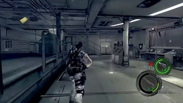 Resident Evil 5 Chapter 6-2 Satellite Laser and monster смотреть онлайн
