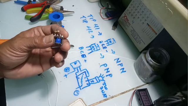JOULE THIEF TIP 42C PNP TRANSISTOR