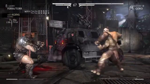 Mortal Kombat X Ferra/Torr vs Goro Very Hard смотреть онлайн