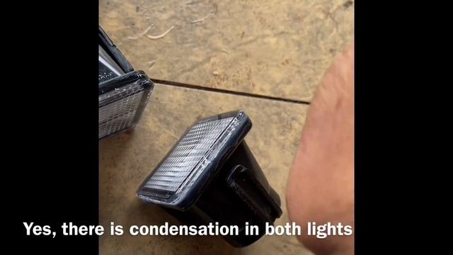 Tacoma TRD Off-road 2021 - water in license plate lamp housing