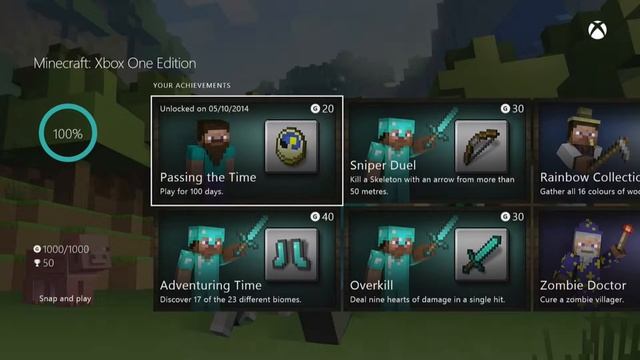 Completed Games #1 Minecraft Xbox One Edition смотреть онлайн