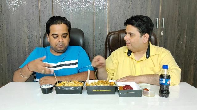 Behrouz Biryani vs Biryani Blues ! Biryani Review ! Behrouz the Royal Biryani ! Indian Food Vlog смотреть онлайн