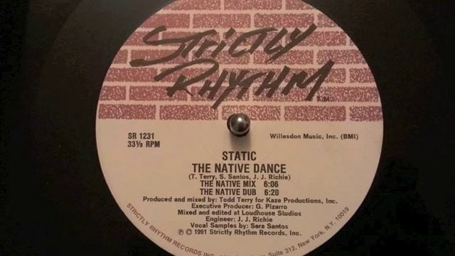 Static - The Native Dance (Strictly Rhythm 1991) смотреть онлайн