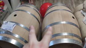 Мои первые бочки 200л. Французский и Американский дуб(Radoux. Восстановленные "Старый русский дуб")