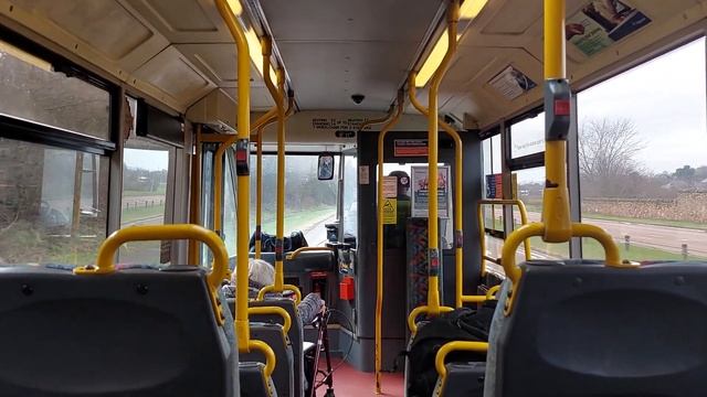 Stagecoach Strathtay Optare Solo M880 47259 YN55 KND on service 206 - (18/03/2023) смотреть онлайн