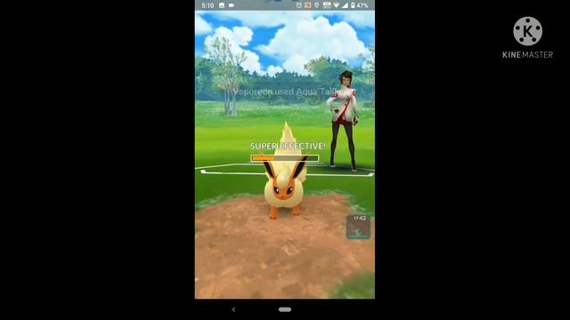 1v3 (Solo Battle) vs Team Valor leader Candela | Pokemon Go смотреть онлайн