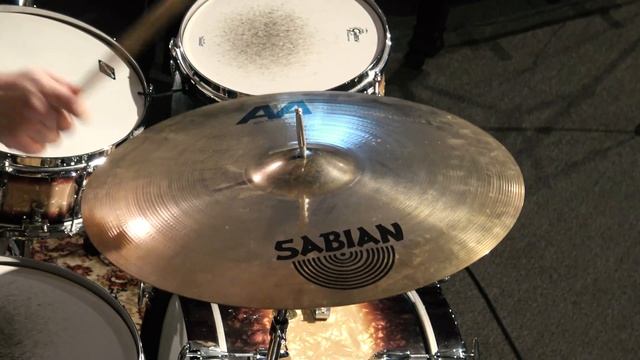 Steve Maxwell Vintage Drums - Sabian 21" AA Bash Ride Cymbal - 2362g смотреть онлайн