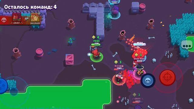 Brawl Stars/Нита и Ева/парное столкновение #1(1-е место). смотреть онлайн