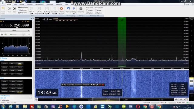 6250 kHz- presumed Echo of Unification from North Korea? смотреть онлайн