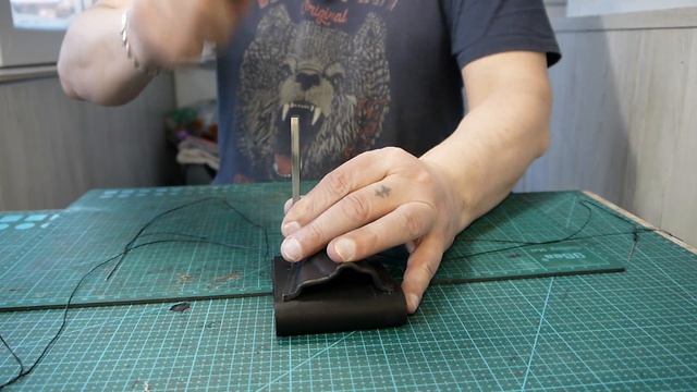 Изготовление кобуры для складного ножа - часть 3 смотреть онлайн