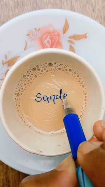 For all Sandeep 😎🤓🤗 Tea ☕ art 🎨 | #rubyteaart #viral #shortfeed #youtubeshorts смотреть онлайн