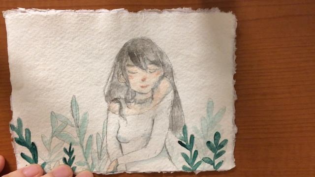 SPEEDPAINT [Watercolor | Inktober] - Naturisque смотреть онлайн