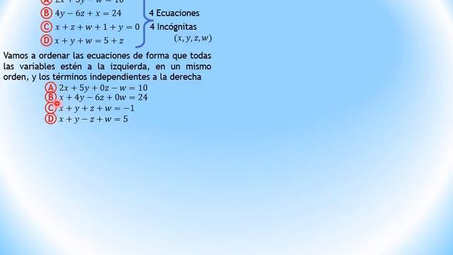 ALGEBRA LINEAL GAUSS JORDAN (1/2) смотреть онлайн