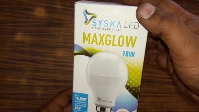 unboxing of syska 18 watt led bulb|led|bulb|18 watt|mech1 tech1|18|watt|18WATTLEDBULBFROMSYSKA смотреть онлайн