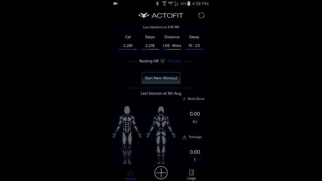 Actofit Wearables fitness tracker review смотреть онлайн