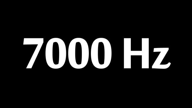 7000 Hz Test Tone 1 Hour смотреть онлайн