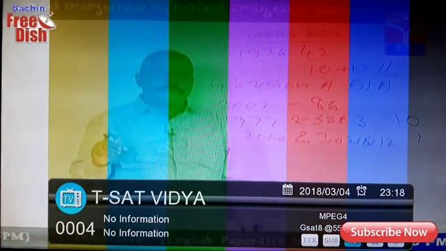 Gsat 8 @ 55°E dish setting form dd free dish to ABS and Gsat8 and latest channel list dish info смотреть онлайн