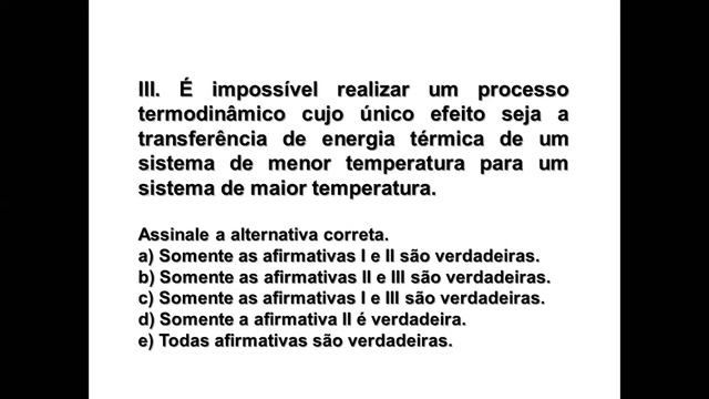 CICLO DE CARNOT E SEGUNDA LEI DA TERMODINÂMICA смотреть онлайн