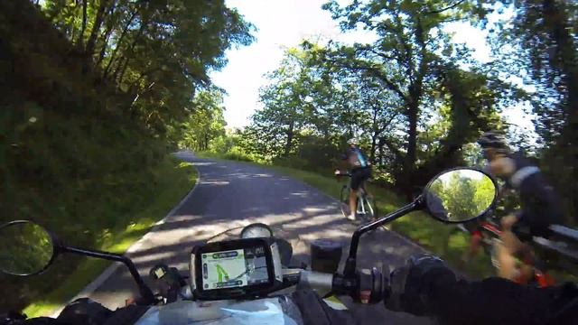 Pyrenees NA2600 (Spain) Col Izpegi on BMW K1300R смотреть онлайн
