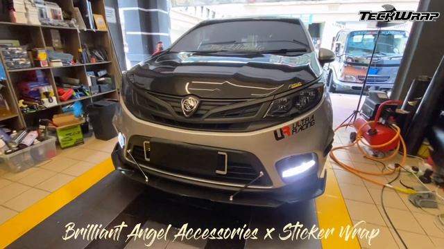 Proton Iriz Wrap bonnet Carbon Ceramic from Teckwrap смотреть онлайн