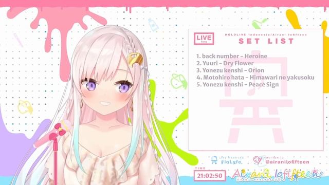 back number - Happy End / Iofi Karaoke / [Airani Iofifteen | HoloID] смотреть онлайн