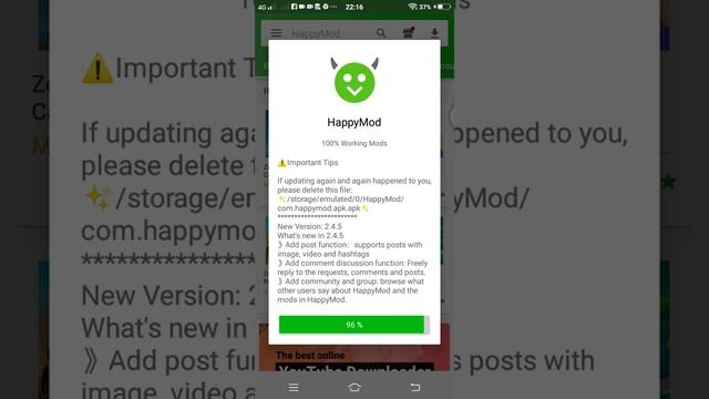 របៀប download hapPymod apk смотреть онлайн