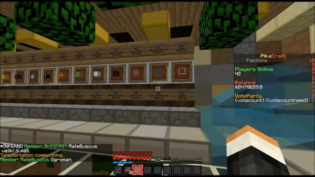 Pika Network#1 Server Tour Factions смотреть онлайн