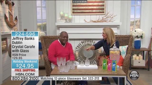 Dublin Crystal Carafe With Glass