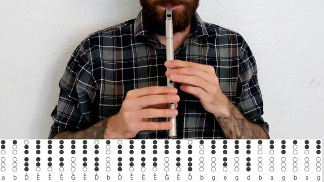 How to play L'air Mignonne | Tin Whistle (With Tabs) смотреть онлайн