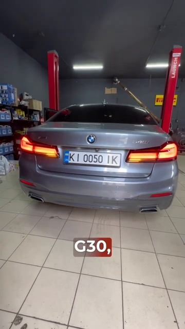 BMW G30 заміна дорестових ліхтарів на рестові🔥 смотреть онлайн