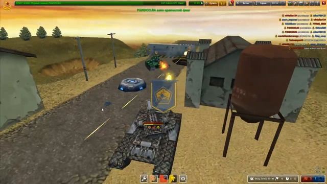 Танки Онлайн - Захват флага смотреть онлайн