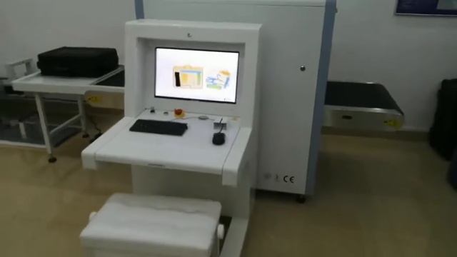 10mm Steel Penetration Metal Detector X Ray Baggage Scanner Machine Tunnel Size 500×300mm смотреть онлайн