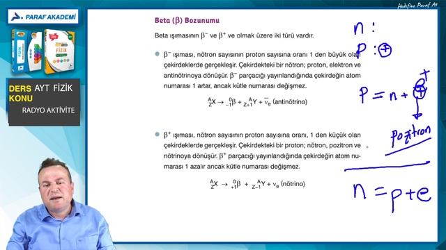AYT Fizik Dersleri - 35 | RADYOAKTİVİTE | AYT Fizik Konu Anlatımları смотреть онлайн