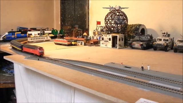 Roco Ho Analog Model Train Layout Update 69 DB BR 225 смотреть онлайн