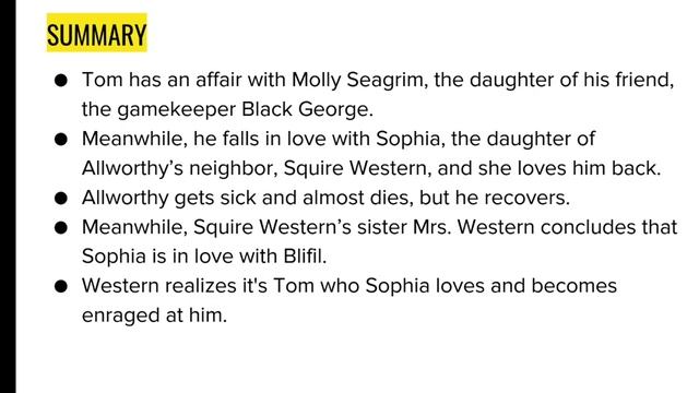 TOM JONES BY HENRY FIELDING SUMMARY AND ANALYSIS WITH 1 MARKS смотреть онлайн
