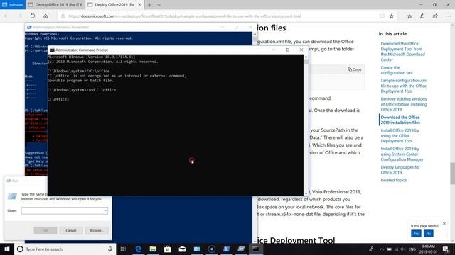 How to deploy office using the Office Deployment Tool смотреть онлайн