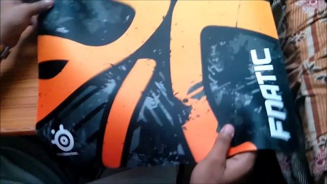 SteelSeries qck + fnatic edition mousepad unboxing + review смотреть онлайн