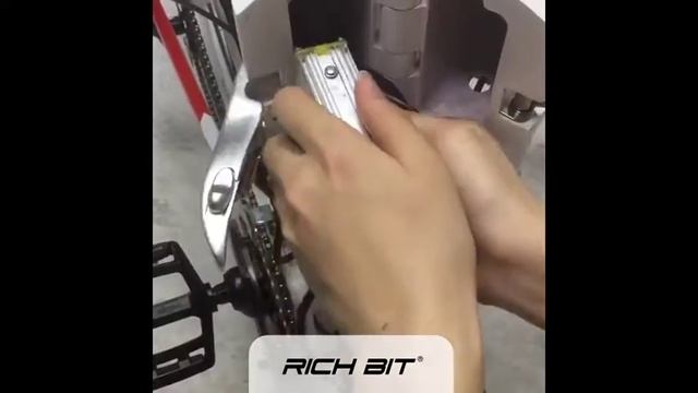 Folding frame, Installation of 36V*250W controller смотреть онлайн