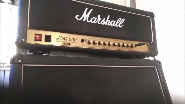 Marshall JCM 900 4500 High Gain Dual Reverb 50 Watt Clean Channel смотреть онлайн