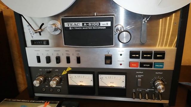 R2R Freak - TEAC A-6100 Mk II still alive and well in Tokyo in March 2024. смотреть онлайн